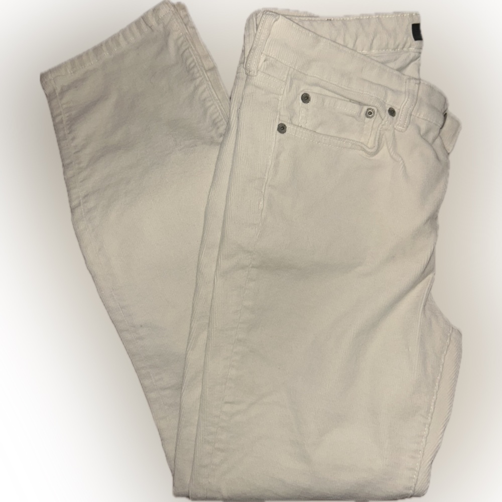 Ralph Lauren cream corduroy pants Size 12